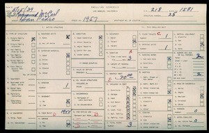 WPA household census for 1957 S SAN PEDRO, Los Angeles