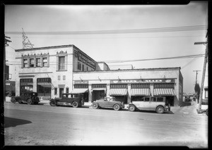 New view, branch at South La Brea Avenue & Country Club Drive, Los Angeles, CA, 1928