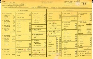 WPA household census for 981 E 42ND, Los Angeles