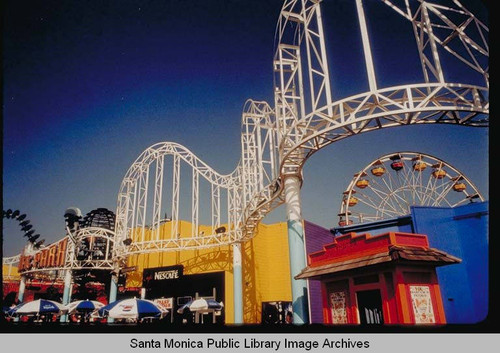 Pacific Park amusement park opened in 1996 on the Santa Monica Pier, Santa Monica, Calif