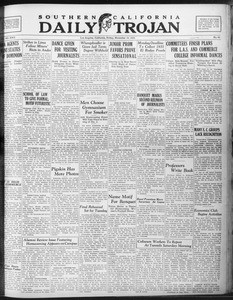 Daily Trojan, Vol. 22, No. 45, November 14, 1930