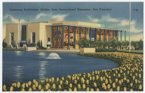 California Auditorium, Golden Gate International Exposition, San Francisco