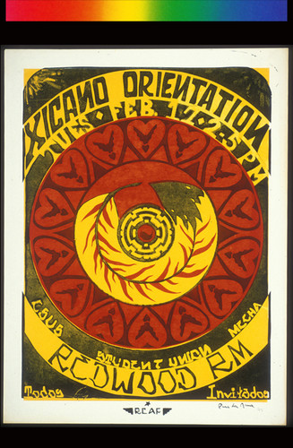 Xicano Orientation, Announcement Poster for