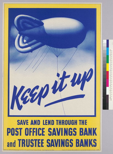 Keep It up: Save and lend through the post office savings bank and trustee savings banks