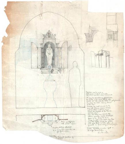 Polyptych, St. Mary of the Angels [sketch]