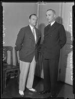 Frank N. Belgrano, Jr. and Col. Robert A. Bringham, 1935