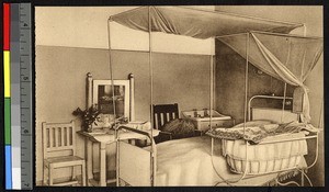 Maternity room at the Hospital for Europeans, Lubumbashi, Congo, ca.1920-1940
