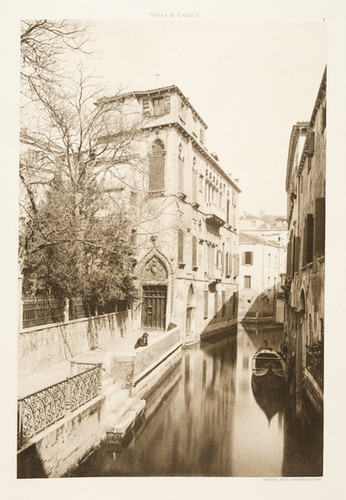 Rio ou Canal de S. Marina, from Calli e Canali in Venezia