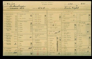 WPA household census for 1324 LINWOOD AVENUE, Los Angeles