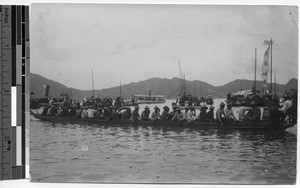 Dragon Boat festival, Hong Kong, China, ca.1920