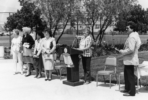 1980s - Valley Park Dedication Ceremony