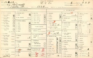 WPA household census for 1708 TOPEKA STREET, Los Angeles County