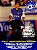 #20 Ronald Cerritos Midfielder