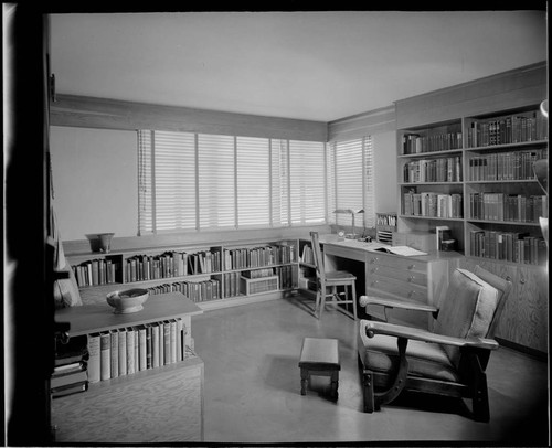 Riesen, Carl H., residence. Library