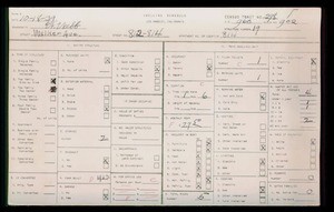 WPA household census for 812 S WALKER, Los Angeles County