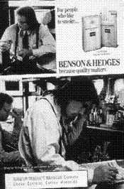 Benson & Hedges because quality matters