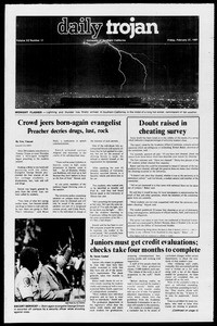 Daily Trojan, Vol. 90, No. 17, February 27, 1981