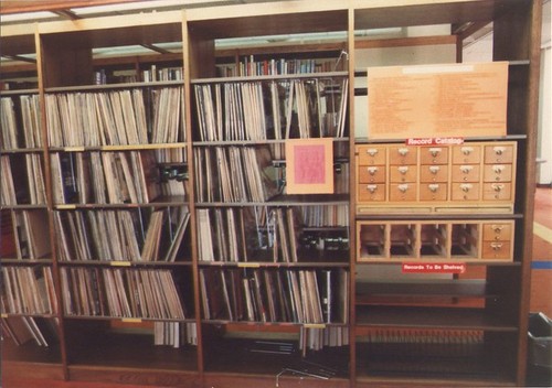 Library Construction 1981 - Interior Shelves