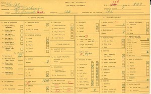 WPA household census for 123 N GRAND, Los Angeles