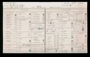 WPA household census for 814 E 74TH STREET, Los Angeles County