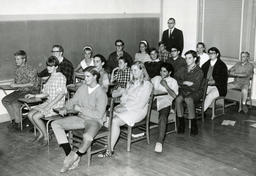 Avalon Schools, grade 10, section I, 1967-1968, Avalon, California (front)