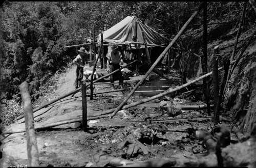 Structural Fires, Moro Creek Trail Spike Camp Fire. Unknown Date