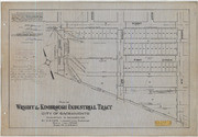 Plat of Wright & Kimbrough Industrial Tract, Part 1 of 2