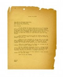 Letter from Isidore B. Dockweiler to Jeanne Dockweiler, March 22, 1945
