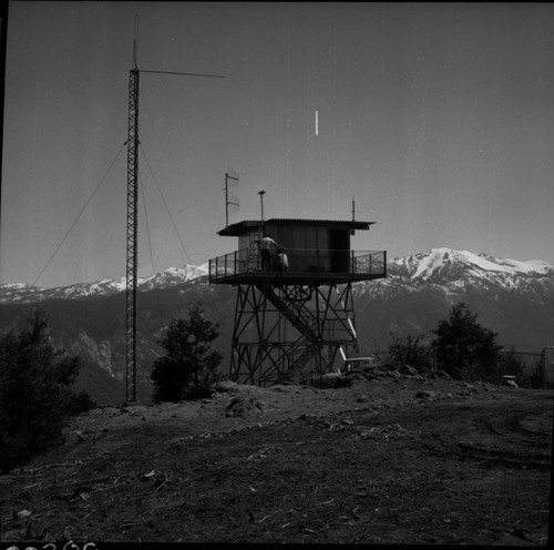 Fire Lookout Structures, Milk Ranch Lookout