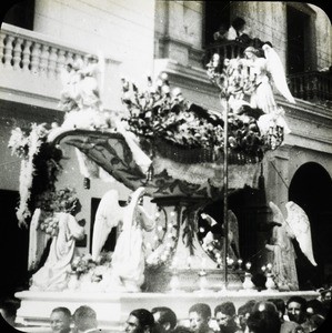Catholic procession, Chiclayo, Peru, ca. 1947