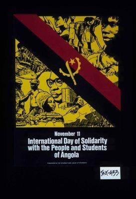 November 11, International Day of Solidarity with the People and Students of Angola