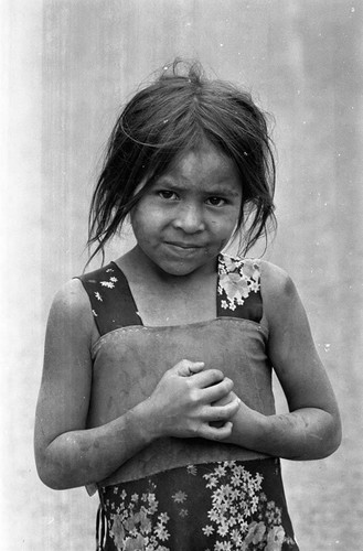 Child girl refugee, Department of Usulután, 1983