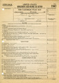 United States Nonresident Alien Income Tax Return 1947