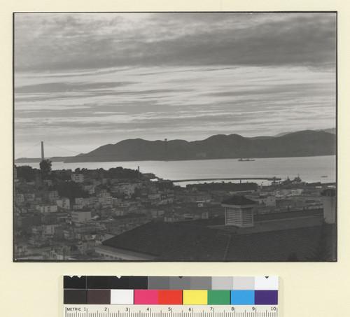 [View of San Francisco and Bay.] [photographic print]