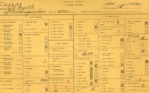 WPA household census for 2021 MICHIGAN, Los Angeles