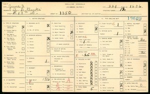 WPA household census for 1350 E 17TH ST, Los Angeles