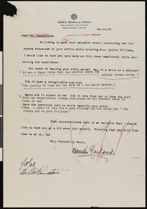 Hamlin Garland, letter, 1938-01-14, to Leon H. Poundstone