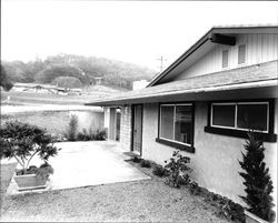 Unidentified single-story ranch-style home in Rincon Valley, Santa Rosa, California, 1960s