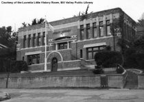 Mill Valley's Carnegie Library, circa 1955