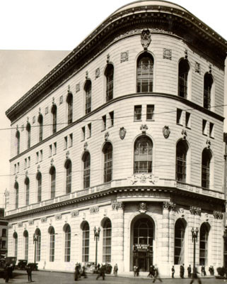 [Bank of Italy located at Powell and Eddy streets]