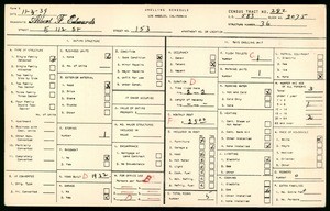 WPA household census for 153 EAST 112TH STREET, Los Angeles County