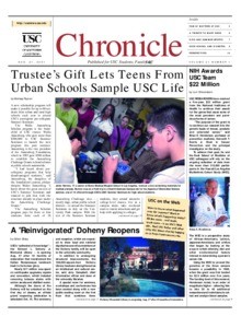 USC chronicle, vol. 21, no. 1 (2001 Aug. 27)