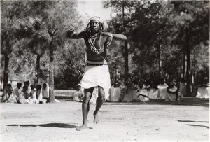 Bara dancer, in Madagascar