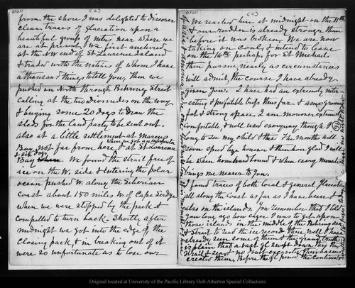 Letter from [John Muir] to [Louie Strentzel Muir], 1881 Jun 14