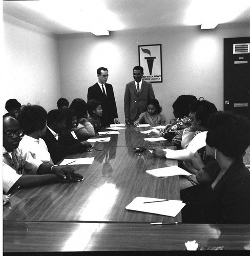 Meeting, Los Angeles, 1966