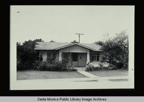 622 Seventh Street (Lot 27, Block D) Santa Monica, Calif., owned by Olga B. Holland