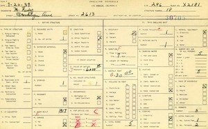 WPA household census for 2613 E BROOKLYN AVE, Los Angeles