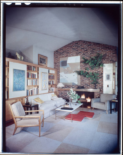 Bernoudy, William, residence. Living room