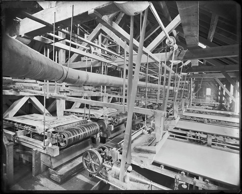 Concentrators and batteries, Yuba Mill, Sierra Buttes Mine, California. [negative]