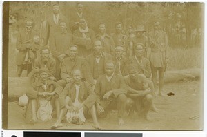Chief Mtamo with others, South Africa
